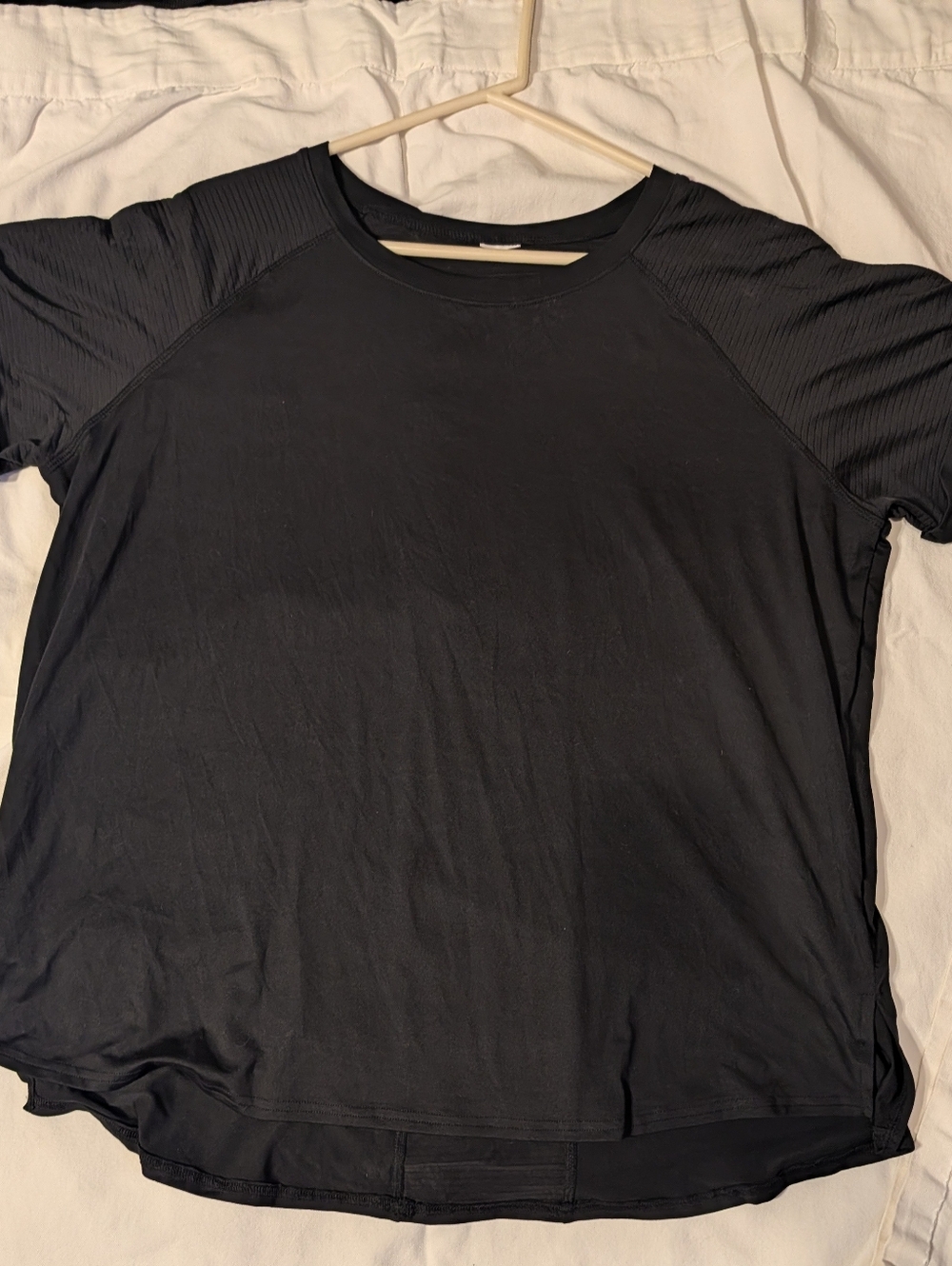 Black Short Sleeve Lightweight Tee